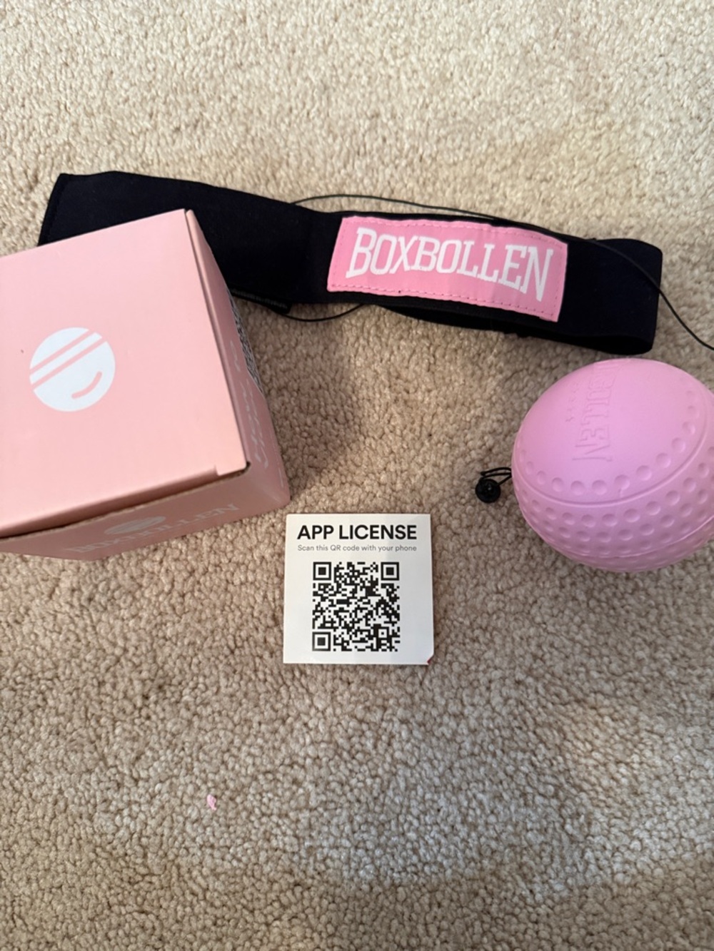 Boxbollen Pink NIB - Picture 2 of 2